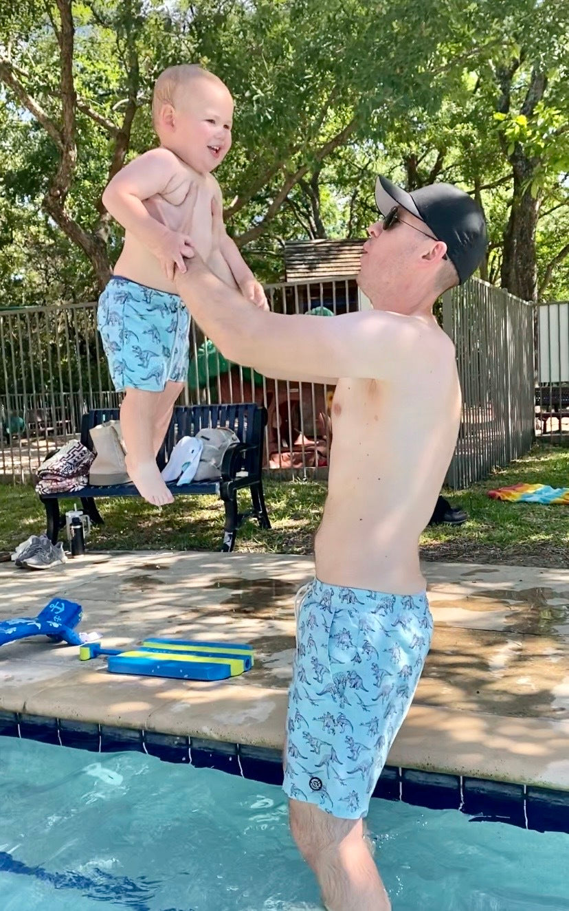 Jurassic Dinosaur Swim Trunks