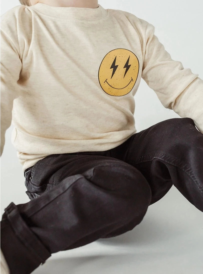 Little Man Graphic Long Sleeve Tee