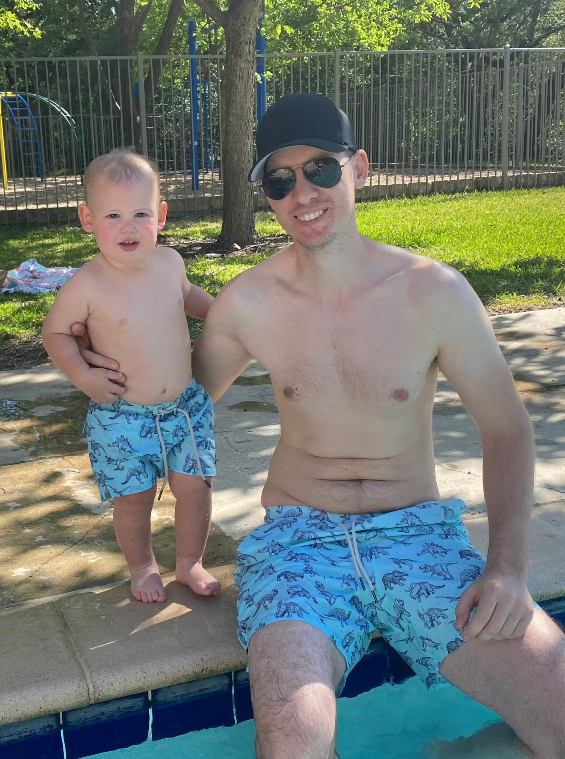 Jurassic Dinosaur Swim Trunks