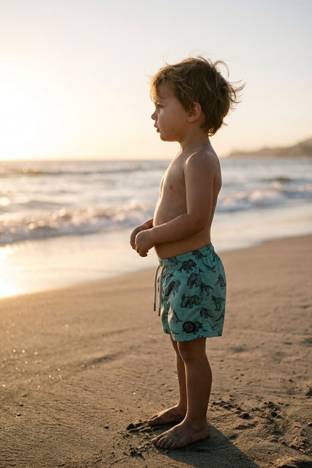 Jurassic Dinosaur Swim Trunks