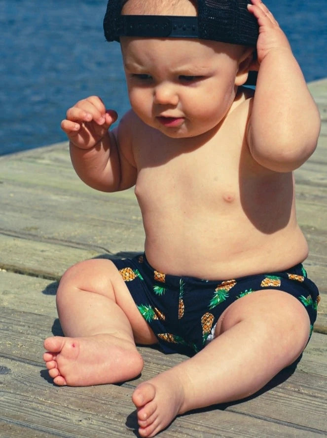 Pineapple Swim Trunks