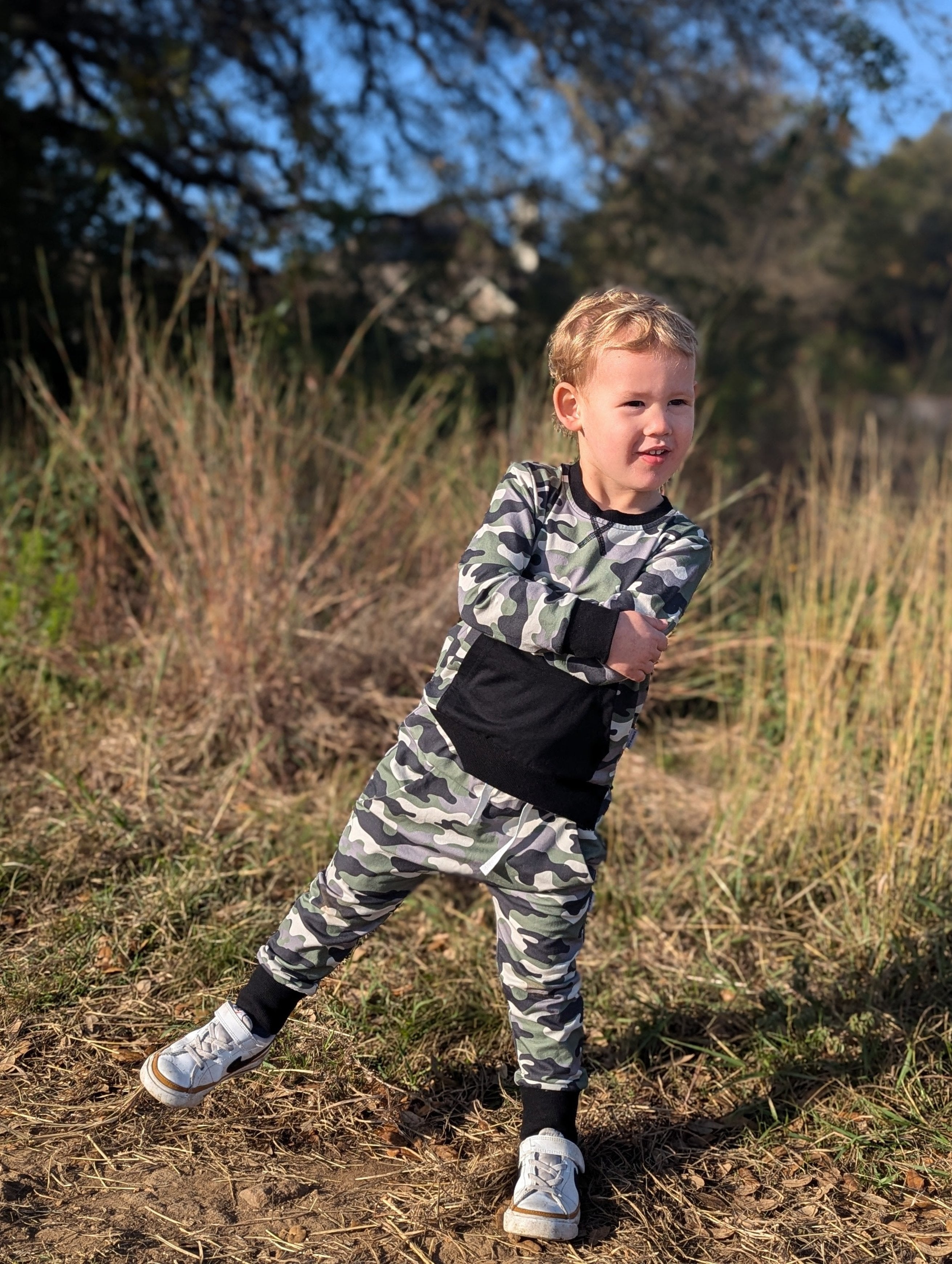 Camo Jogger Pants